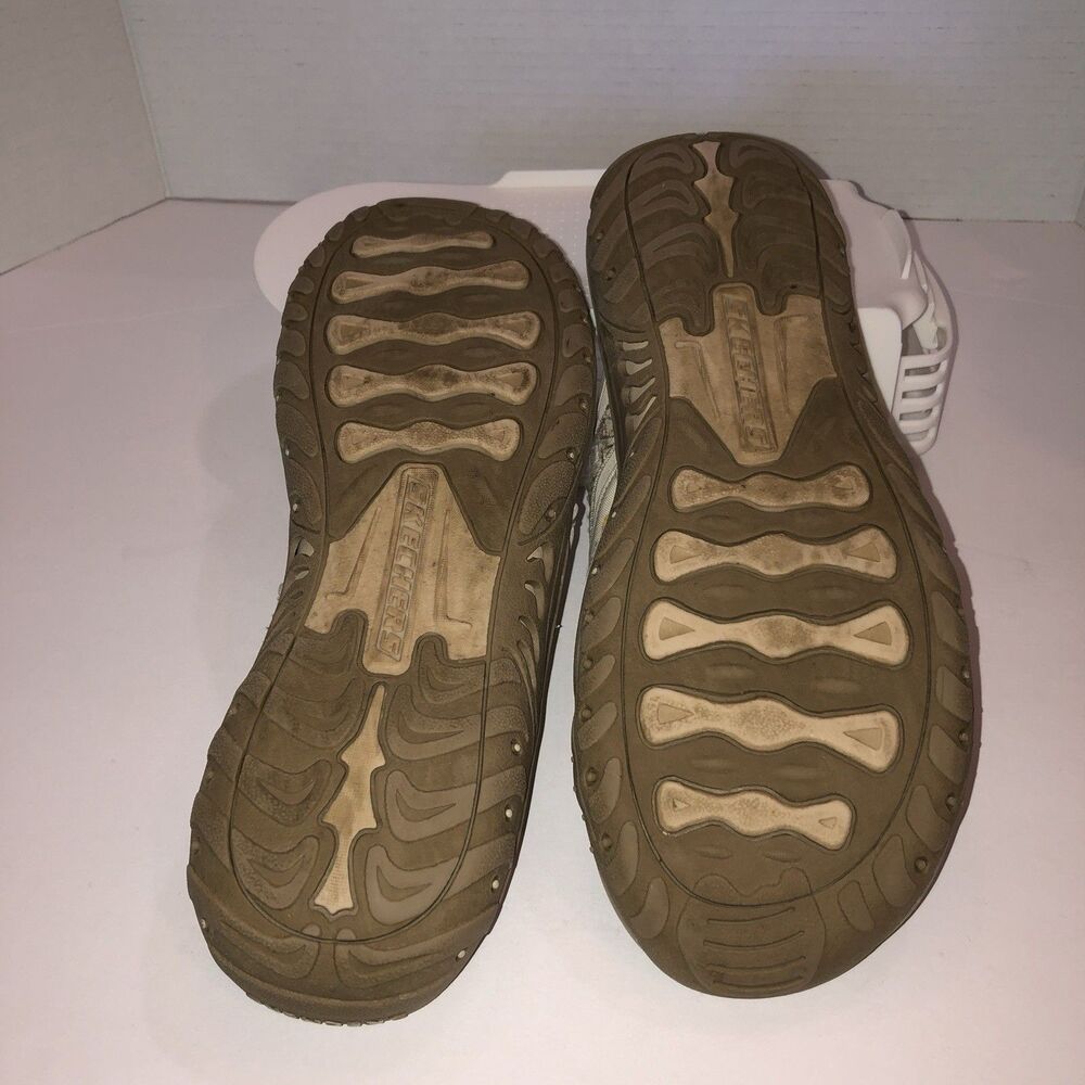 Skechers Womens Size 10 Natural Reggae Trailway Toe Loop Comfort Sandals 40798 - Picture 7 of 8